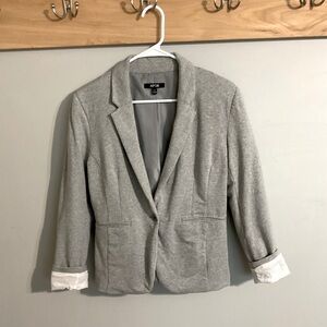 Apt. 9 light gray cuffed blazer. Médium